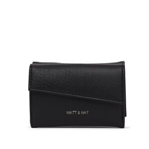 Matt & Nat Tani Small  Vegan Wallet Black